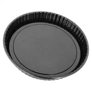 Large, Non-Stick, Loose Base Flan Tin - 25cm