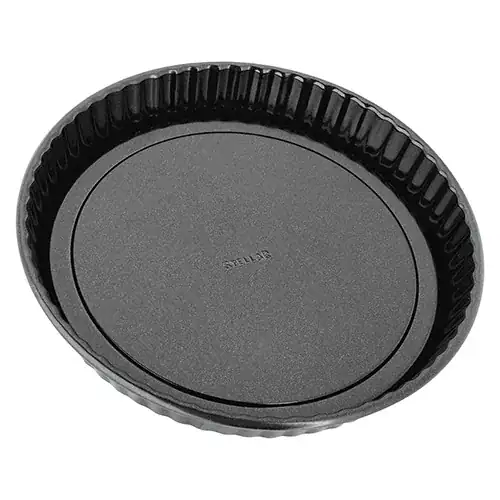 Medium, Non-Stick, Loose Base Flan Tin - 23cm