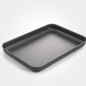 Everhot Hard Anodised Roasting Tray - Small - cutout - shallow angle