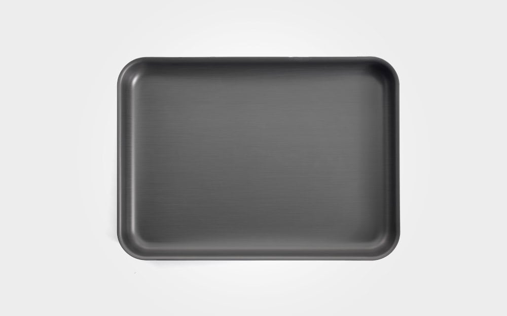 Everhot Hard Anodised Roasting Tray - Small - Cut out - from above