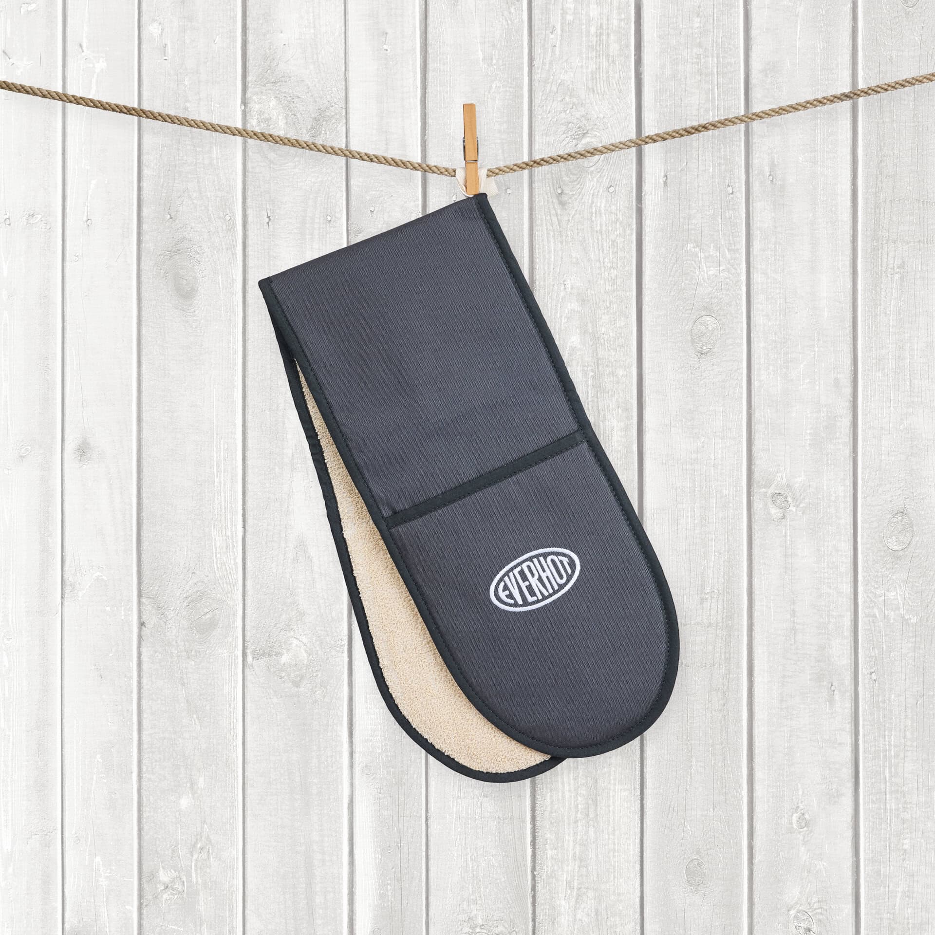Everhot Double Oven Gloves - Grey - Image 3